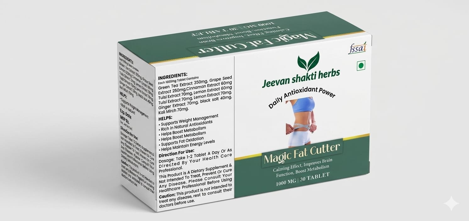 Magic Fat Cutter sealed product box